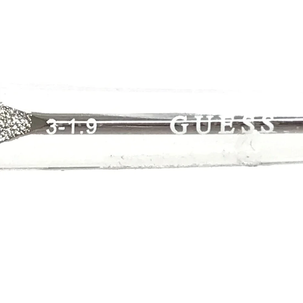 Guess Petite Fit Eyeglasses Frames GU2734 003 Black White Clear Round 49-17-140